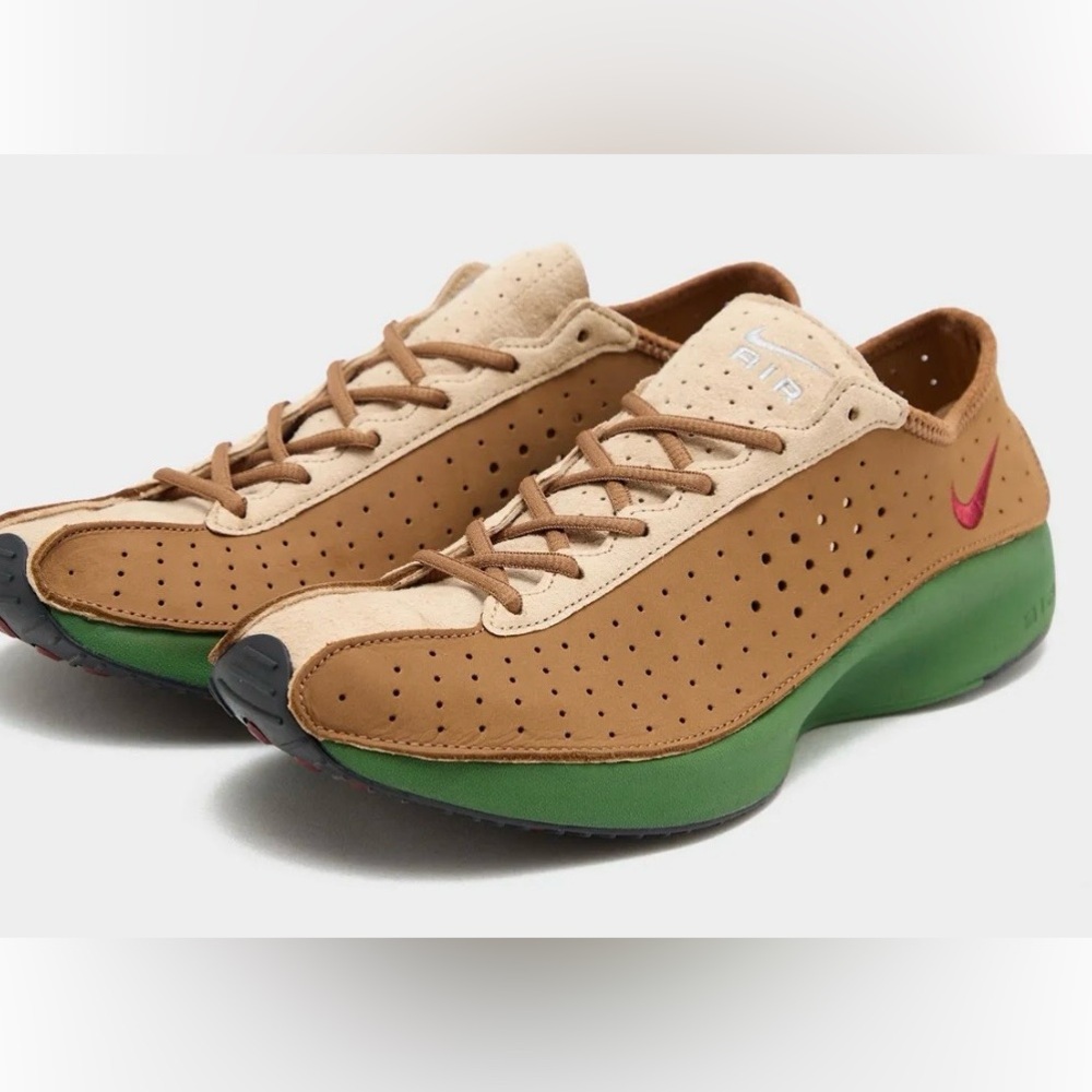 NEW Nike Air Superfly Ale Brown Treeline Metallic Silver Team Red (Women's) 8.5
